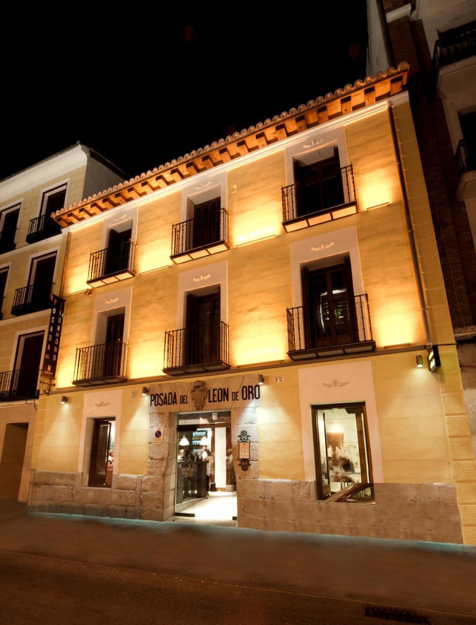 Posada Del Leon De Oro Boutique Hotel Мадрид Экстерьер фото